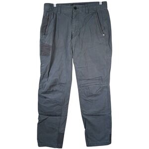 Eddie Bauer First Ascent Pants‎ Men 32x30 Slate Gray Double Knee Hiking Outdoor